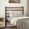 vidaXL Replace Headboard Sonoma Oak 80 cm Iron and Engineered Wood