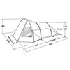 Easy Camp Inflatable Tent Blizzard 300 Grey and Blue 120251