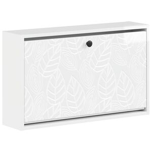 vidaXL Wall-Mounted Shoe Cabinet DELFT 71 x 17 x 43 cm Engineered Wood