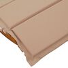 vidaXL Sun Lounger 2 pcs Brown 60 x 154 x 74cm Solid Acacia wood
