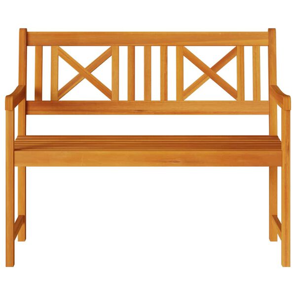 vidaXL Garden Bench Brown 110 x 56 x 90cm Solid Acacia wood