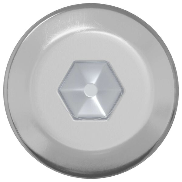 vidaXL Screw 12 pcs Silver M6 x 120 mm Steel