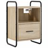 vidaXL Hanging Bedside Cabinet Sonoma Oak 40 x 30 x 60 cm