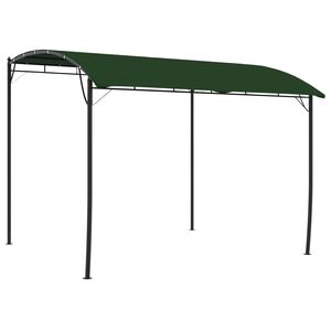 vidaXL Gazebo 3 x 3 x 2.55 m Green Powder-Coated Steel and Fabric