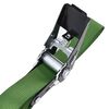 vidaXL Ratchet Tie Down Straps 4 pcs 800 daN 6 m Green