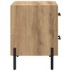 vidaXL Bedside Cabinet with Drawer 2 pcs Artisan Oak 40 x 35 x 47.5 cm