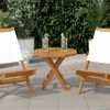 vidaXL Table Top 50x50x2.5 cm Octagonal Solid Wood Teak