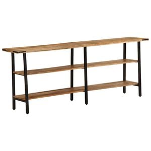 vidaXL Console Table 180x35x70 cm Solid Wood Mango