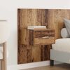 vidaXL Headboard with Cabinet 3 pcs Old Wood Engineered Wood