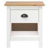 vidaXL Bedside Cabinets 2 pcs Hill 46x35x49.5 cm Solid Pine Wood