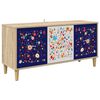 vidaXL TV Cabinet MAINZ 102 x 33 x 50 cm Sonoma Engineered Wood