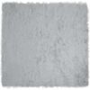 vidaXL Faux Sheepskin Rug TAFALLA Grey 200 x 200 cm Polyester