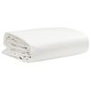 vidaXL Tarpaulin White 5x5 m 650 g/m&sup2;