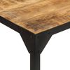 vidaXL Dining Table 110x110x76 cm Solid Wood Mango