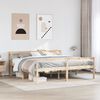 vidaXL Senior Bed with Headboard without Mattress 200x200 cm