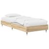 vidaXL Bed Frame Sonoma Oak 80 x 200 cm Engineered Wood