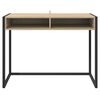 vidaXL Desk with Storage Sonoma 100 x 50 x 75 cm Engineered Wood