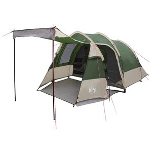 vidaXL Tunnel Tent Green 390 x 215 x 152 cm