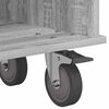 vidaXL TV Stand Grey Sonoma 100 x 35 x 35 cm Engineered Wood