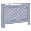 vidaXL Radiator Cover Anthracite 112x19x81.5 cm MDF