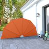 vidaXL Collapsible Terrace Side Awning Terracotta 160 cm