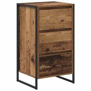 vidaXL Sideboard Old Wood 42 x 36 x 75.5 cm Engineered Wood