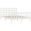 vidaXL Bed Frame without Mattress White 160x200 cm Solid Wood Pine