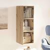 vidaXL Wall Cabinet Artisan Oak 35 x 37 x 102 cm Engineered Wood
