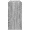 vidaXL Sink Cabinet Grey Sonoma 90x29x55 cm Engineered Wood