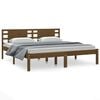 vidaXL Bed Frame without Mattress Honey Brown 200x200 cm Solid Wood Pine