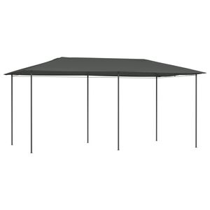 vidaXL Gazebo | Anthracite | Fabric | Large | Seats Many | Gazebo | Rectangular