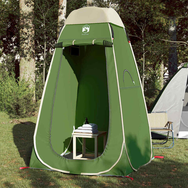 vidaXL Privacy Tent Green Pop-up Waterproof