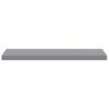 vidaXL Floating Wall Shelves 4 pcs Grey 90x23.5x3.8 cm MDF