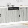 vidaXL Dishwasher Panel&nbsp;Kalmar&nbsp;Grey Sonoma 60x1.5x67 cm Engineered Wood