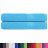 vidaXL Towels "FROGN" 2 pcs Turquoise 100x200 cm 360 gsm