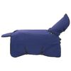 vidaXL Horse Blanket Full Navy Blue 95 cm Polyester