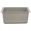 vidaXL Sink Grey 370 x 460 mm 80% Quartz and 20% Resin