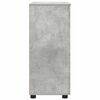 vidaXL Bathroom Cabinet with Storage Concrete Grey 60 x 35 x 80 cm