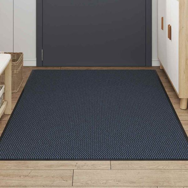 vidaXL Doormat Blue 115x200 cm