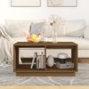 vidaXL Coffee Table Honey Brown 80x50x40 cm Solid Wood Pine