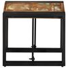 vidaXL Coffee Table Multicolour 40x40x35 cm Solid Wood Reclaimed
