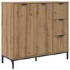 vidaXL Sideboard Artisan Oak 89.5 x 33 x 82 cm Engineered Wood
