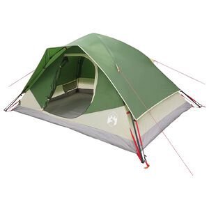 vidaXL Instant Tent Green 305 x 215 x 140 cm Polyester and Steel