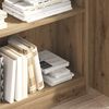 vidaXL Bookcase Artisian Oak 80x24x109 cm Engineered Wood