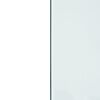 vidaXL Fireplace Glass Plate Rectangular 120x50 cm