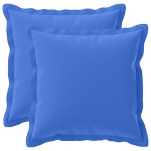 vidaXL Cushion Cover 2 pcs HOUTEN Royal Blue 30 x 30 cm Polyester
