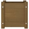 vidaXL Garden Planter Honey Brown 31x31x31 cm Solid Pinewood