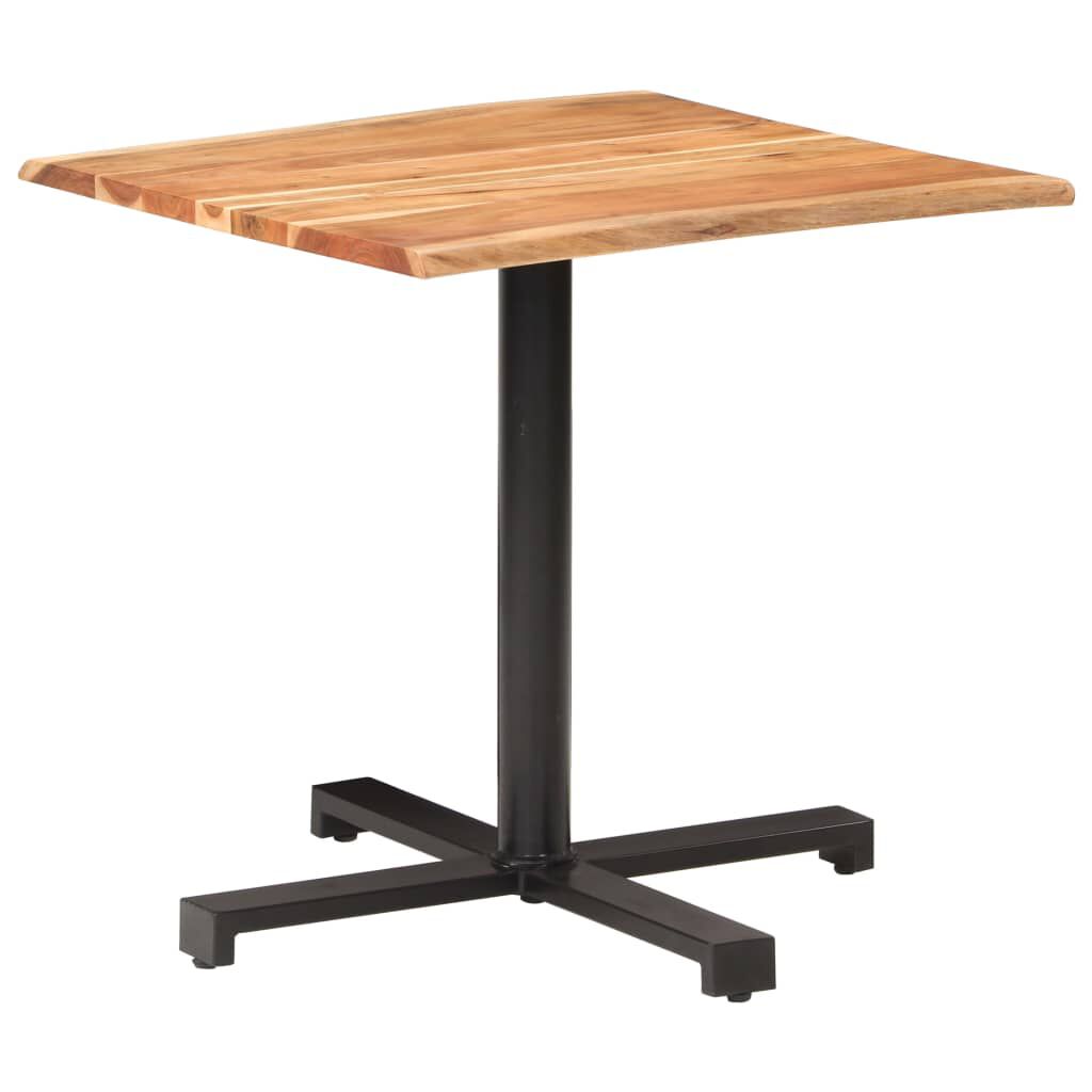Acacia wood hot sale bistro table