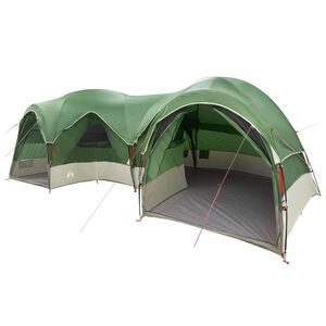 vidaXL Family Tent with Rainfly Water-resistant 5-Person Green