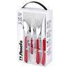 Amefa 24 Piece Cutlery Set Eclat Red